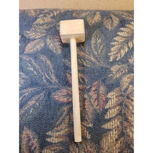 Double Sided Wooden Meat Tenderizer Mallet Marinating Prep Tool